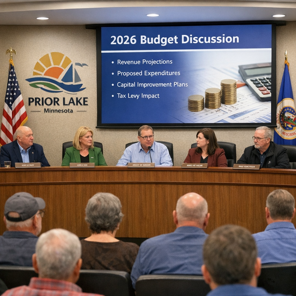 Prior Lake City Council Approves 2026 Budget with Focus on Public Safety and Infrastructure